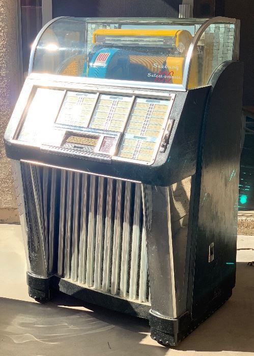 Seeburg M100C Select-O-Matic 100 Jukebox Selectomatic 53x35x26in HxWxD