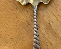 Whiting Oval Twist Sterling Silver Serving Spoon	 	
