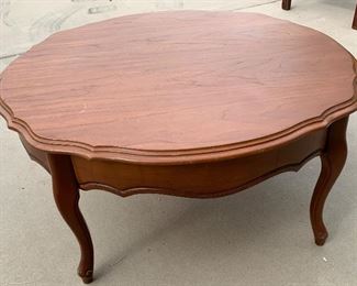 Vintage Wood Coffee Table	 	
