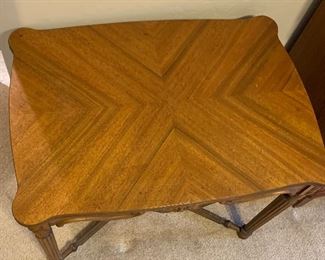 Antique Walnut Side Table	22x28x20in	HxWxD
