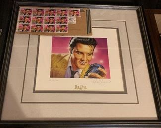 Elvis Presley The King Stamp Mark D. Stutzman	 	
