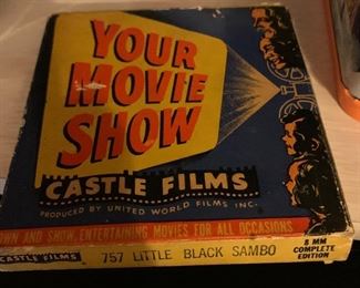 Castle Films 757 Little Black Sambo 8mm Film	 	
