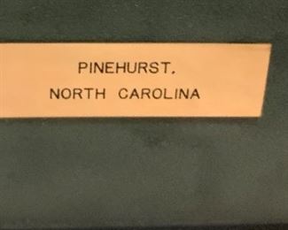Pinehurst North Carolina Framed Poster	 	
