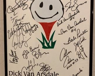 *signed* Dick Van Arsdale Celebrity Golf Tournament	 	