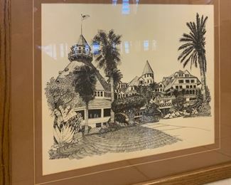 Hotel Del Coronado Framed Print	