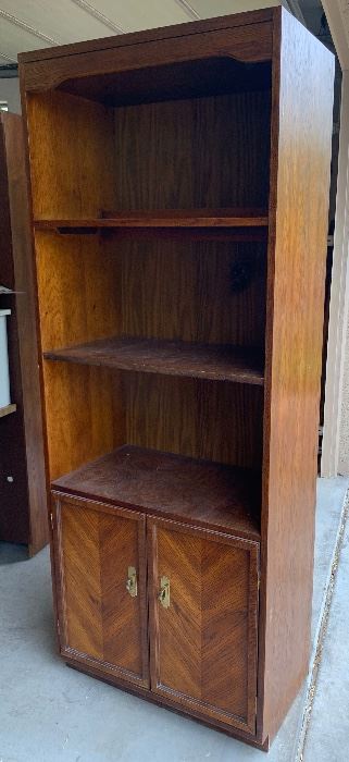 Vintage Oak Shelf Unit #2	77 x 30 x 16	HxWxD
