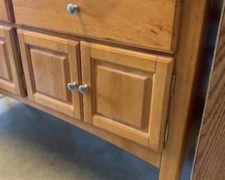 Natural Maple Sideboard Cabinet	35 x 51 x 18	HxWxD
