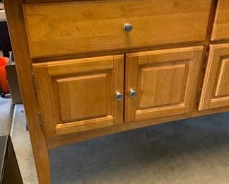 Natural Maple Sideboard Cabinet	35 x 51 x 18	HxWxD

