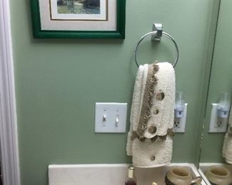 Misc decorative bathroom 
Beautiful handmade towels