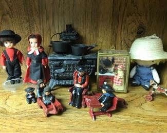 Cast Iron Miniatures and Dolls