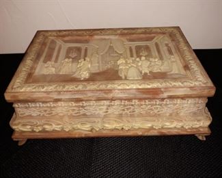 Incolay Musical Jewelry Box