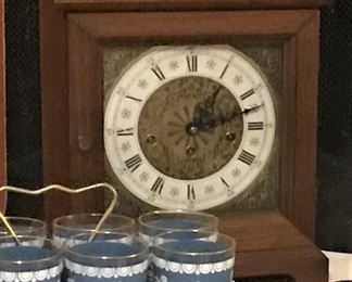 Hand crafted mantle clock