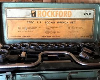 Rockford 28 piece 1/2" Socket Wrench Set