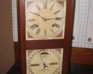 H.B.Norton's patented 1866 perpetual calendar clock