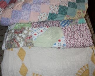 # of the many hand made quilts, Blankets and Throws
