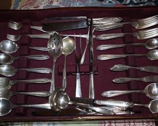 75 Pieces of International Sterling Silver Flatware. Prelude Pattern