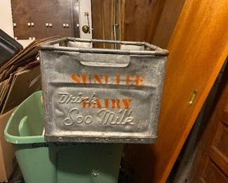 Vintage Milk Crate