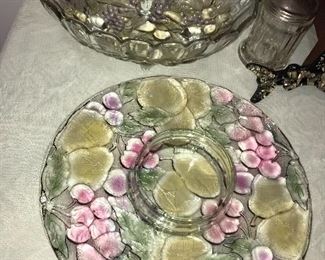 Party Tray and Bowl