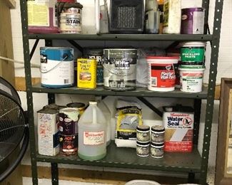 Shelves of Wall Repair and Paint