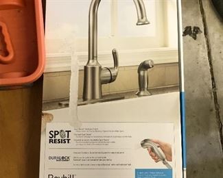 Even the Kitchen Faucet, Missing Hand Sprayer