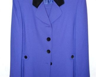 KASPER, Royal Blue w/ Black Velvet