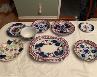 Gaudy Dutch and Spatterware