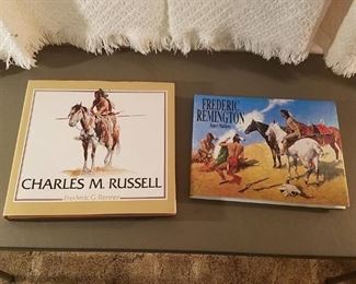 Charles M Russell and Frederic Remington books