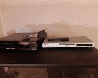 DVD player and VCR