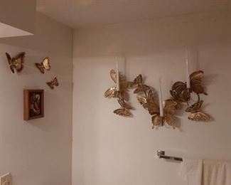 All butterfly wall decor