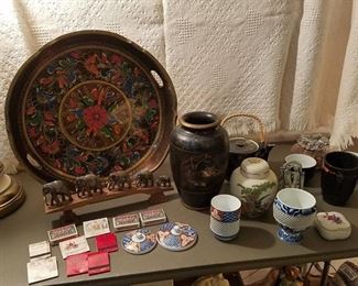 catch-all lot - assorted decor