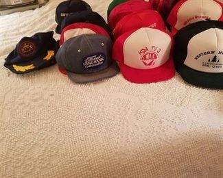 assorted ball caps