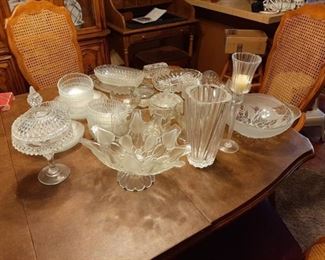 All glassware-crystal vase