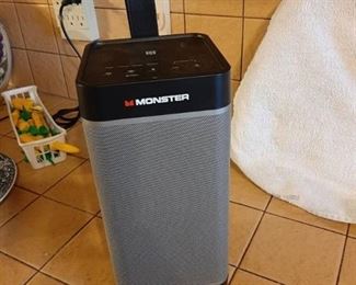 Monster indoor outdoor speaker with Bluetooth