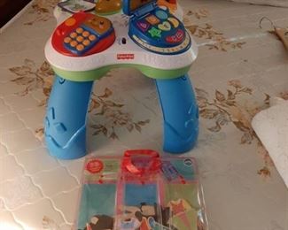 Fisher price toy and pocket dolls