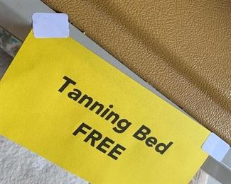 Free tanning bed 