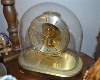 Vintage Kieninger and Obergfell dome clock. Made in Germany.