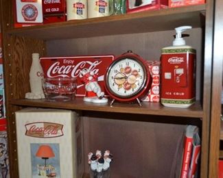 Lots of Coca Cola memorabilia!!!