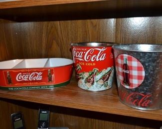 Vintage styled Coca Cola tins