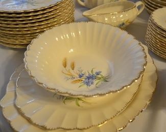Very good condition complete Limoges Wheatfield china set. Rarely used.