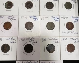 Indian Head Pennies