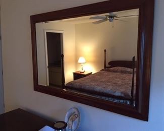 Stickley Mirror- part of matching Queen Pineapple four poster bedroom set