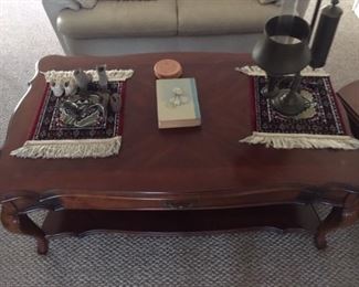 Stickley living room coffee table- can be available as part of set with matching end tables - like new condition!!