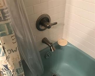 Bathtub and fixture