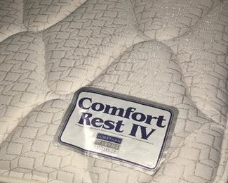 King Bed Excellent Condition Manufactured locally by Johnathan Stevens Mattress Co.
