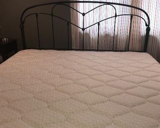 King Size Mattress Set, Headboard, frame