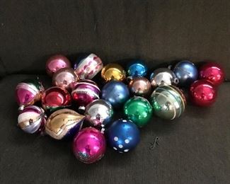 Vintage Christmas ornaments