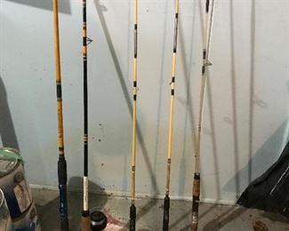 Fishing poles