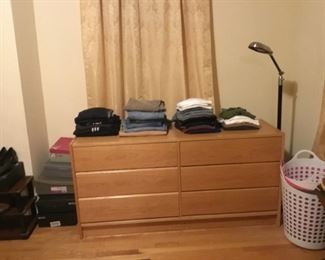 2nd Chest of Drawers, Athletic Pants (Nike, Adidas), Jeans, Shirts, Polo Shirts