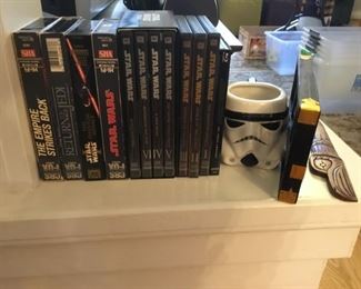 Star Wars (VHS, DVD, Mug), Abacus, Letter Opener