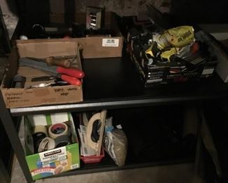 Chisels, Files, Misc Hand Tools.